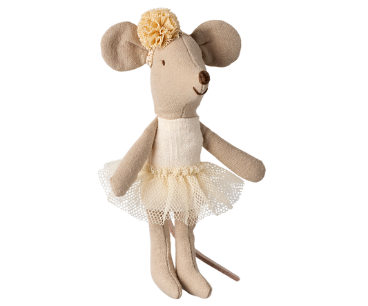 Ballerina Mouse, Little Sister- Off White