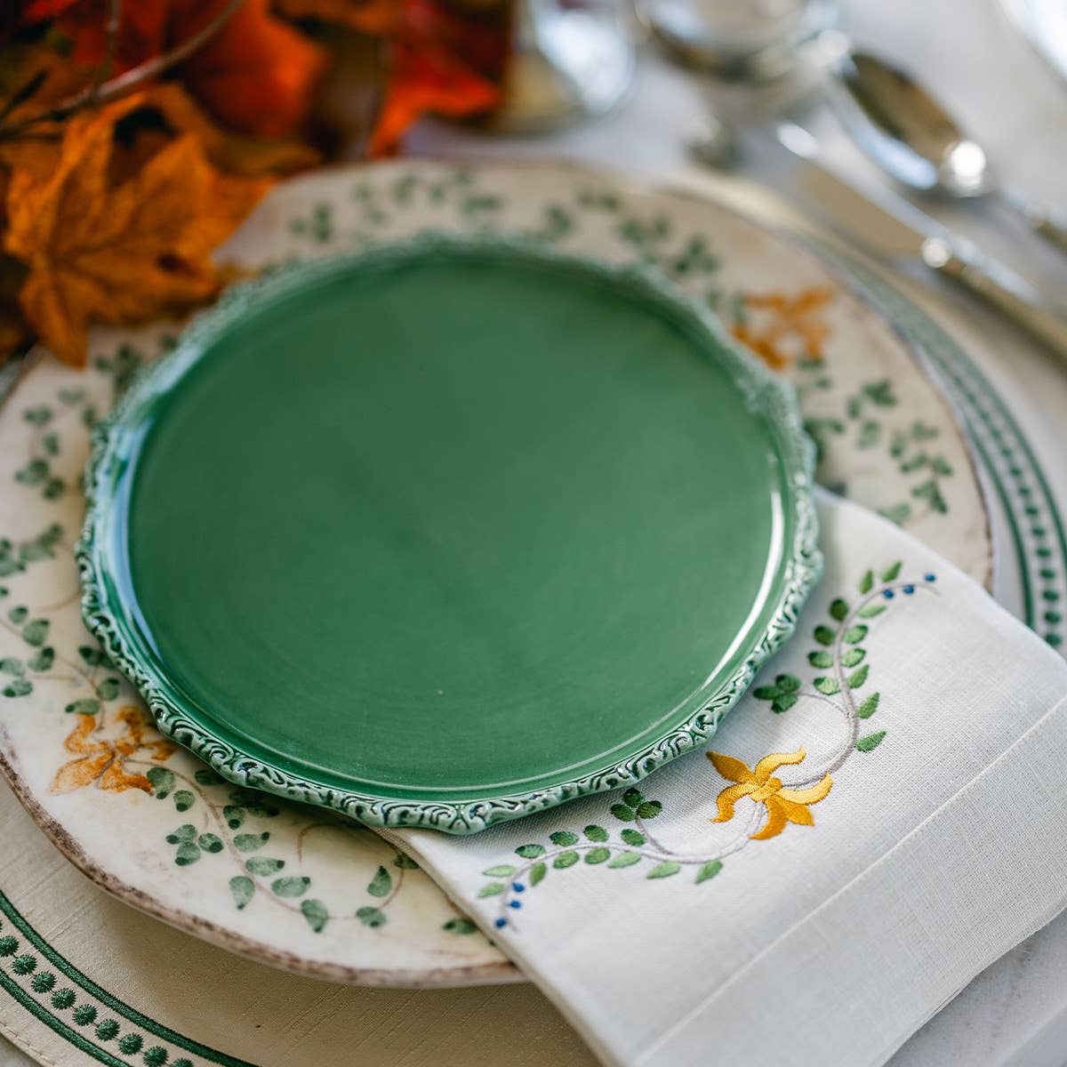 Imperial Italian Green Salad/Dessert Plate