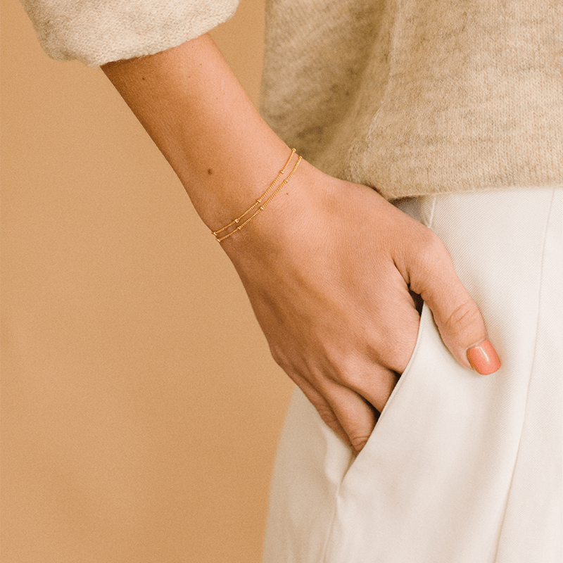 Satellite Bracelet: Gold Filled