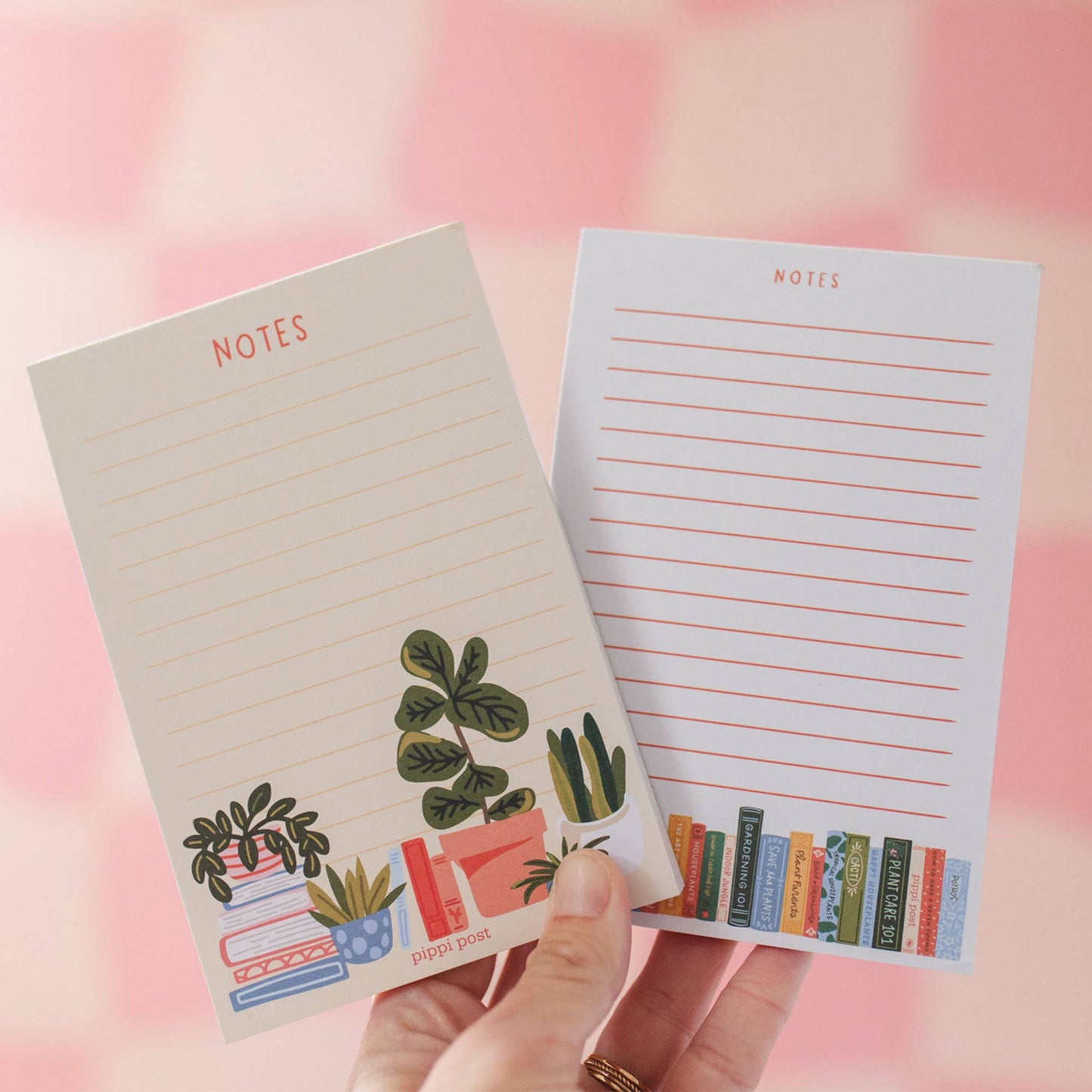 Plant Books 4x6 Notepad
