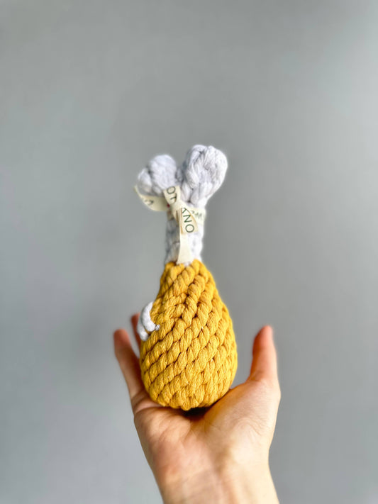 Clucky Drumstick Dog Toy | Toys For Small and Medium  Dogs