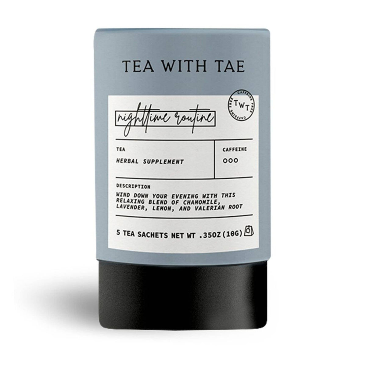 Nighttime Routine Sleep Tea Mini Tube Gift (5 tea bags)