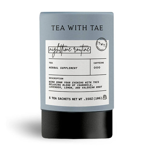 Nighttime Routine Sleep Tea Mini Tube Gift (5 tea bags)