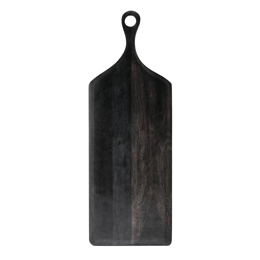 Black Acacia Wood Tray