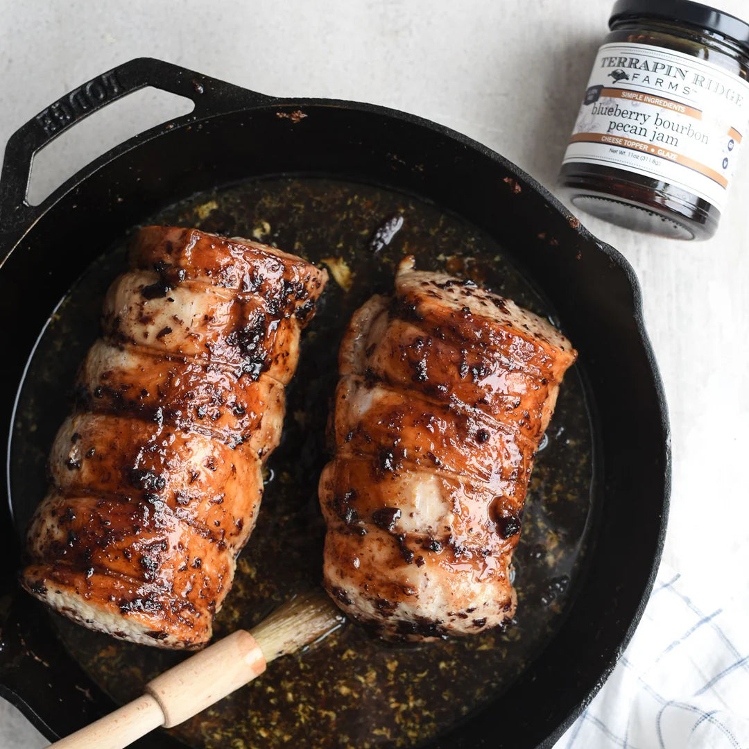 Blueberry Bourbon Pecan Jam - 5 oz.