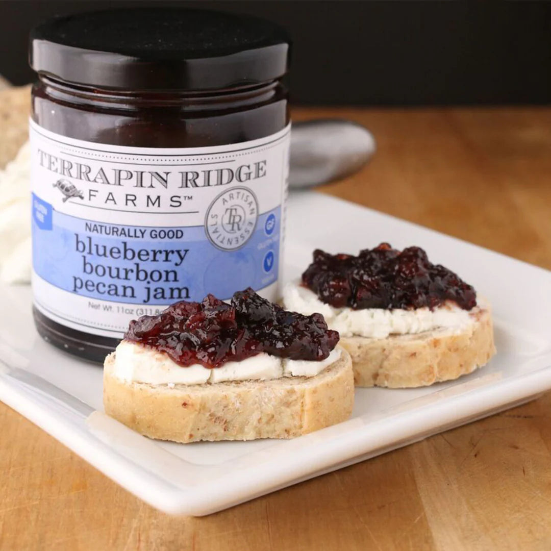 Blueberry Bourbon Pecan Jam - 5 oz.