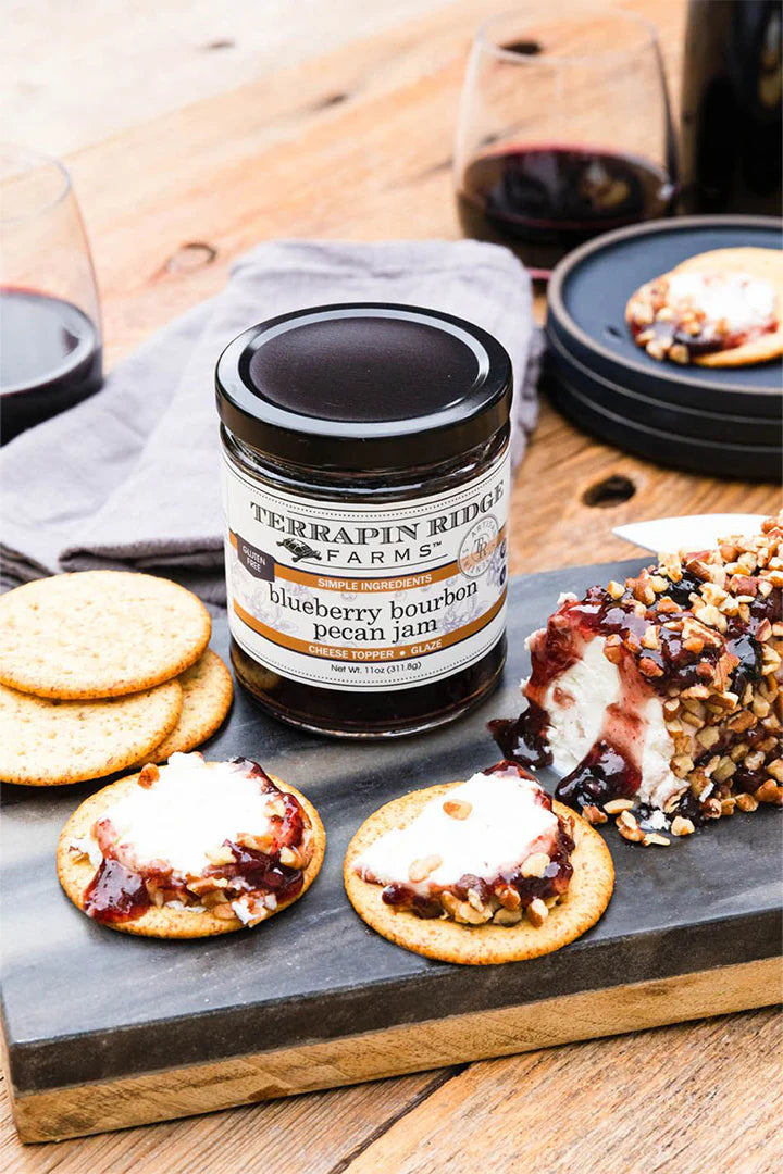 Blueberry Bourbon Pecan Jam - 5 oz.