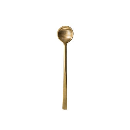 Brass Spoon with Antique Finish