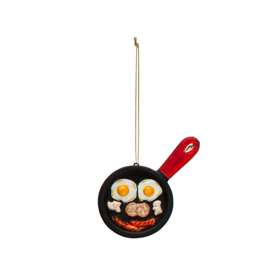 Breakfast in Skillet Ornament