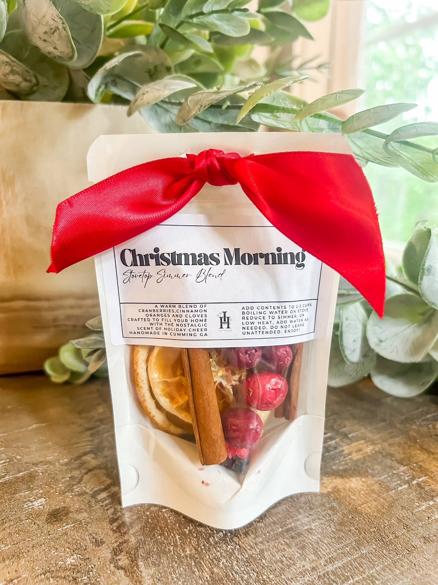 Christmas Morning Holiday Stovetop Simmer Blend Potpourri LG
