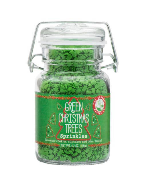 Green Christmas Tree Sprinkles 4.2 Oz.