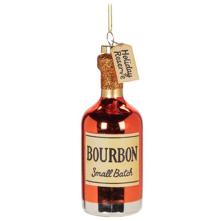Bourbon Bottle Ornament