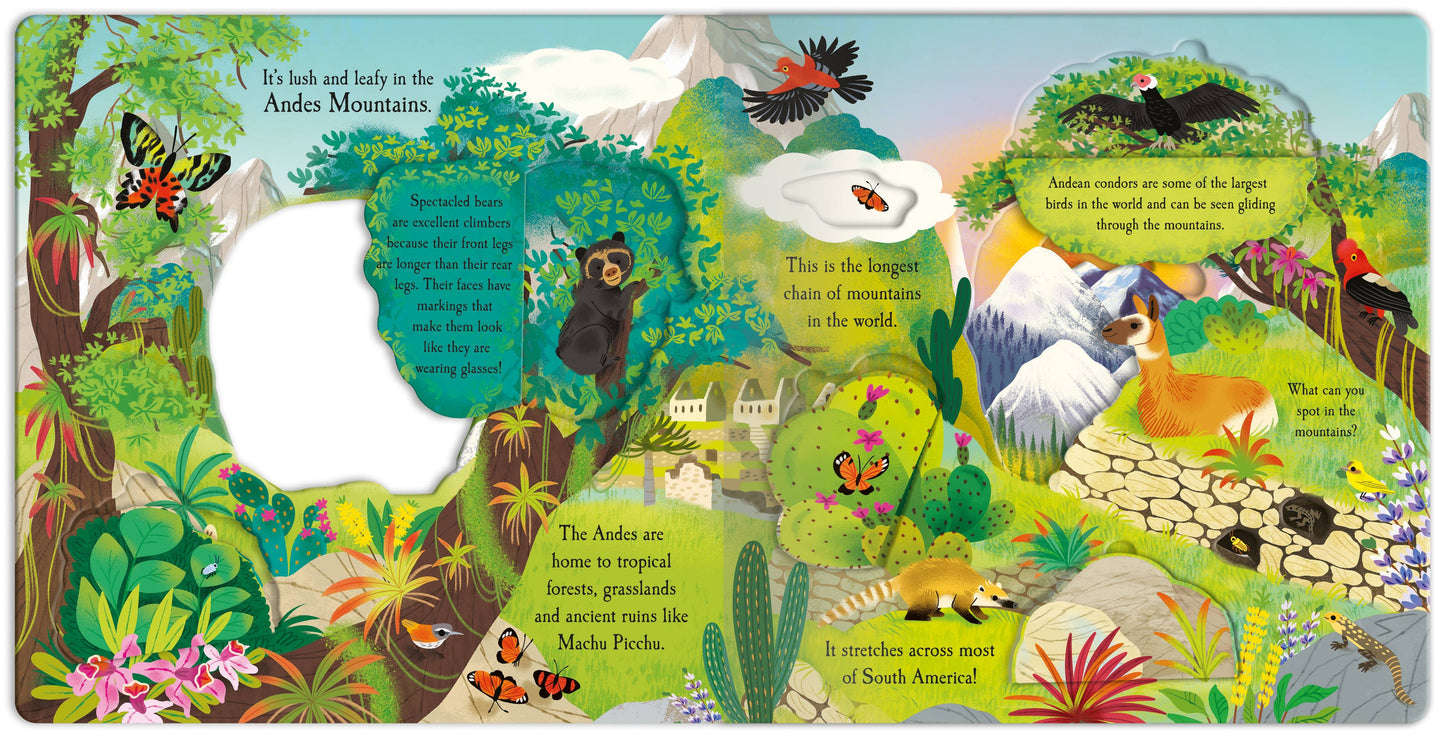 Let's Explore The Mountains - Children's Lift-The-Flap Book