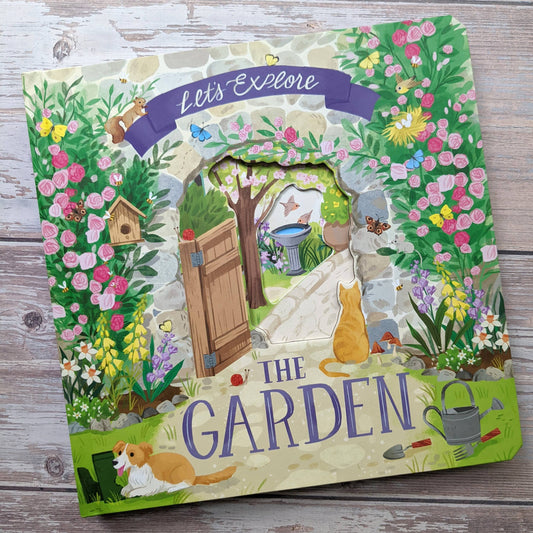 Garden-Nature Die Cut Book - Garden