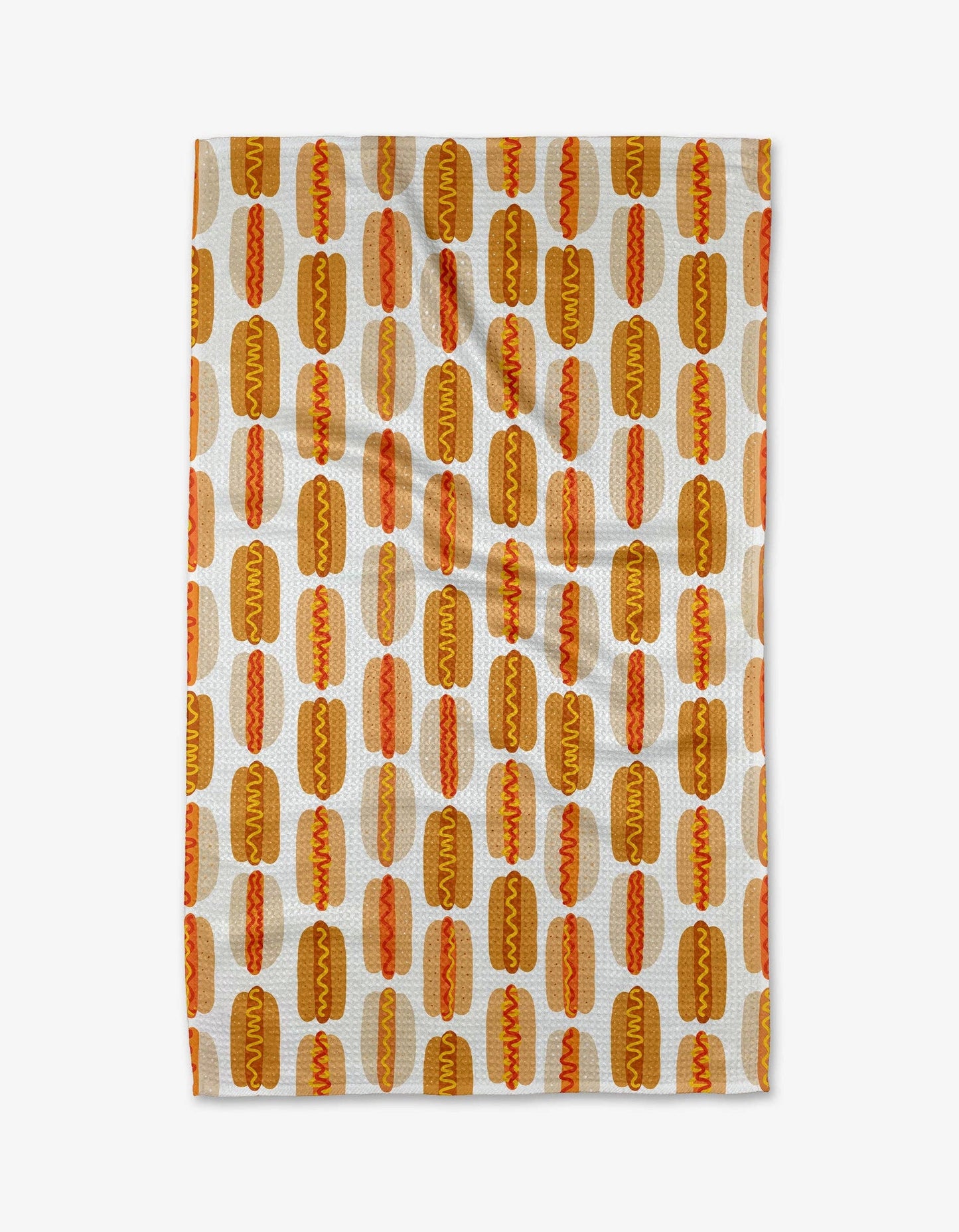 Hot Dogs Of Summer Tea Towel