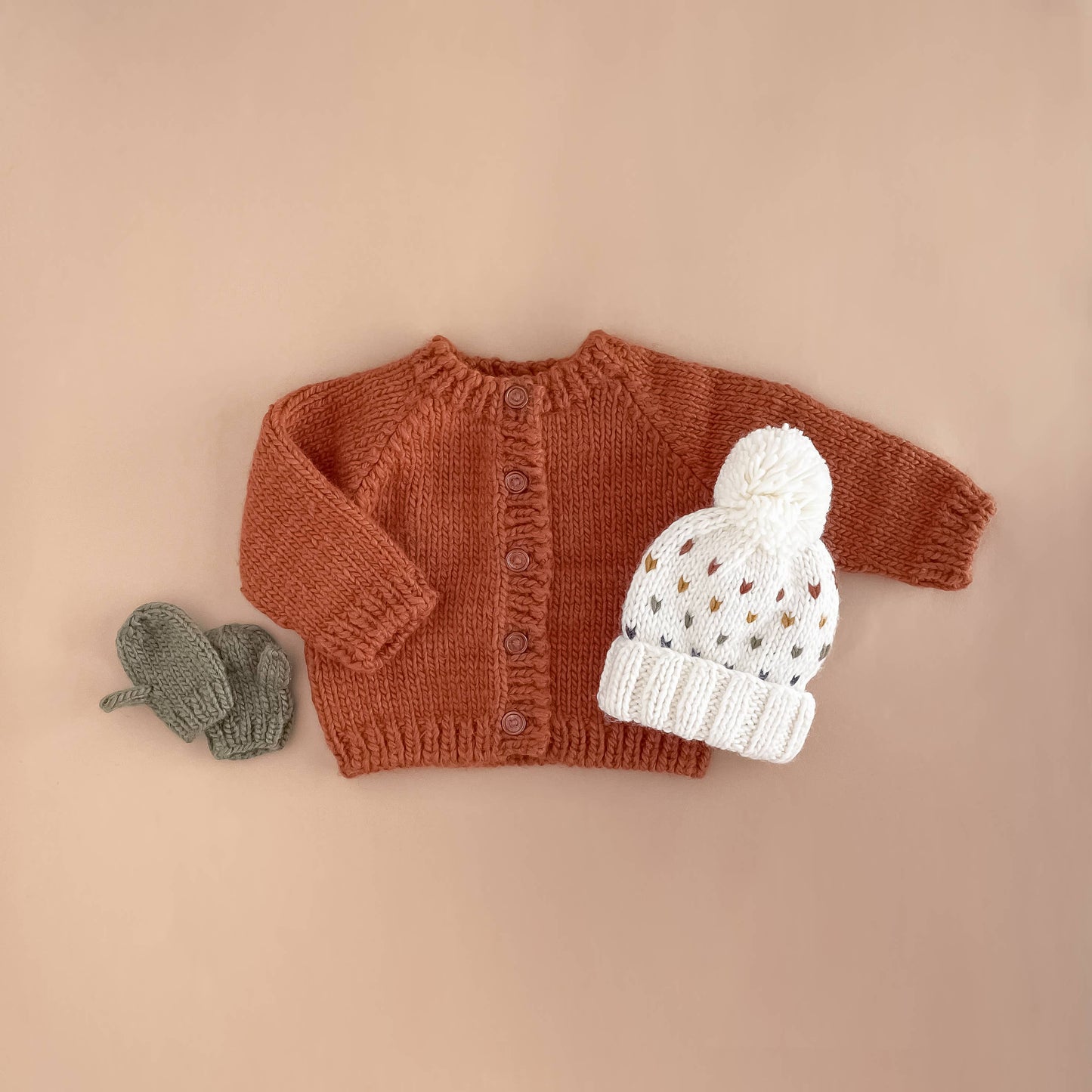 Classic Cardigan, Cinnamon | Baby Sweater Kids Clothing: 2-4 yrs