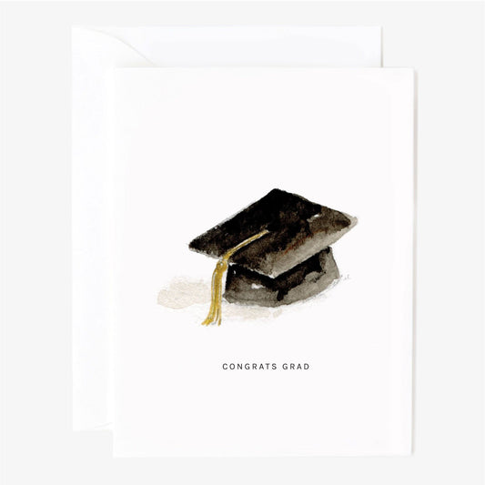 Grad cap card