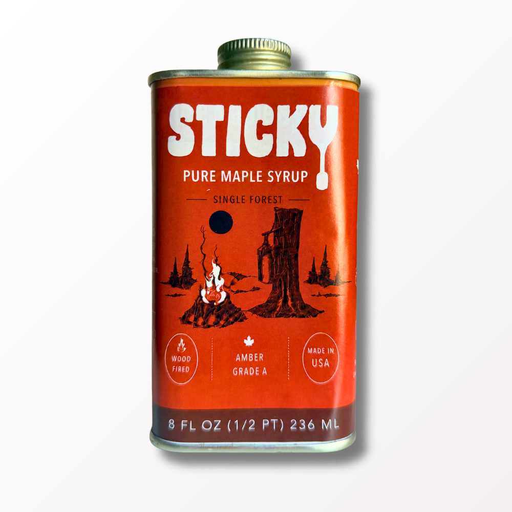 Sticky Amber Maple Syrup: 8oz