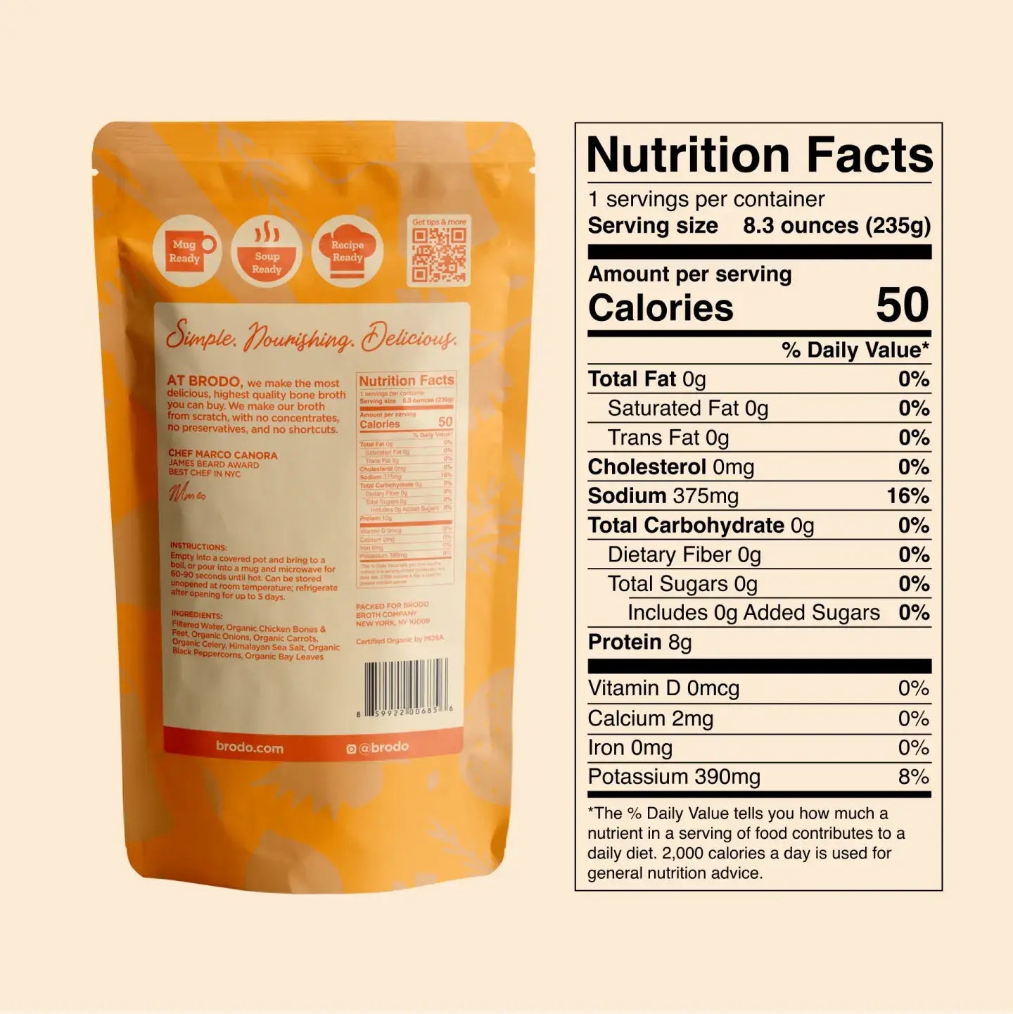 Organic Chicken Bone Broth