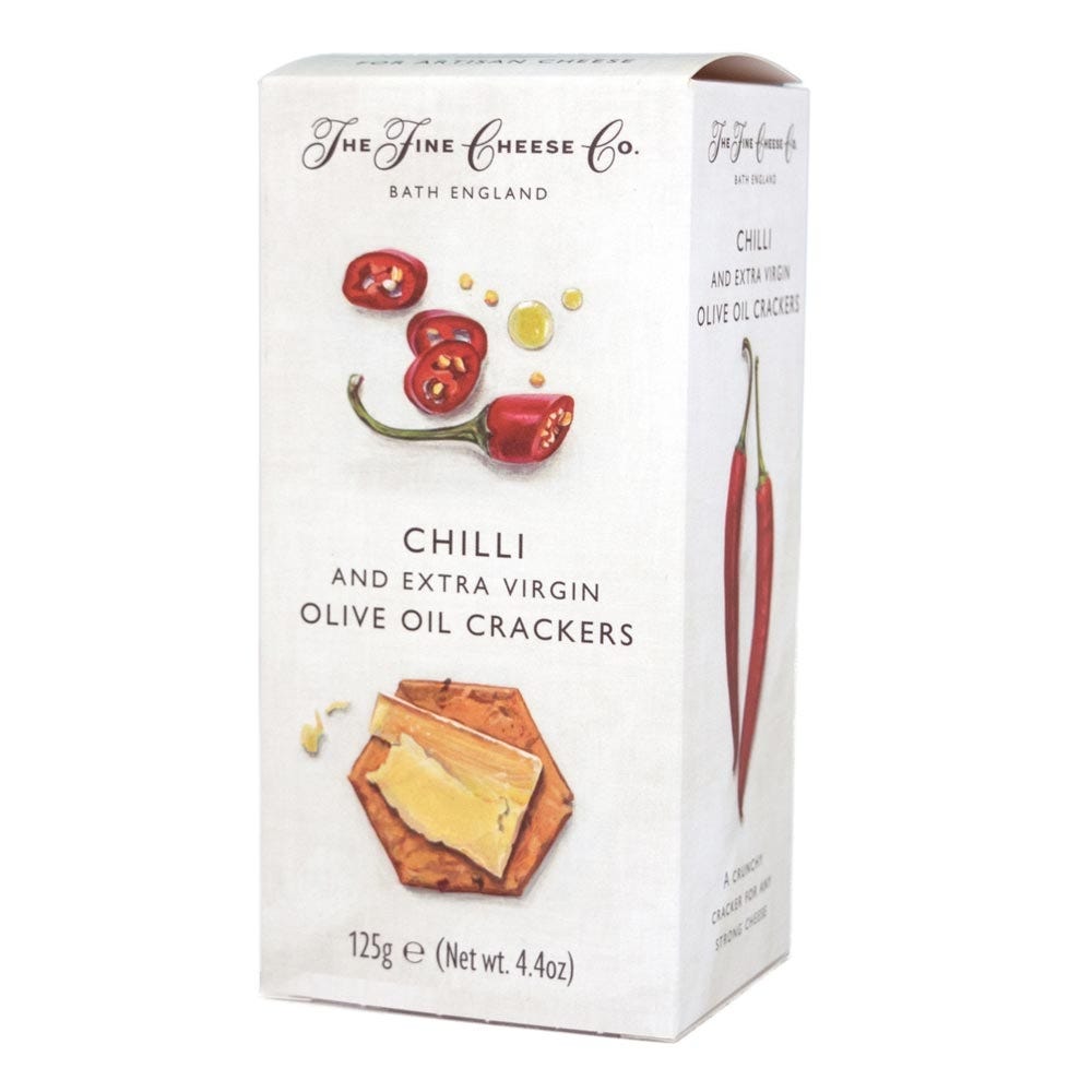 Chili & Extra Virgin Olive Oil Crackers