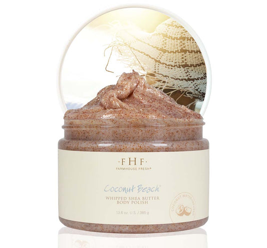 Coconut Beach® Whipped Shea Butter Body Polish 12 oz