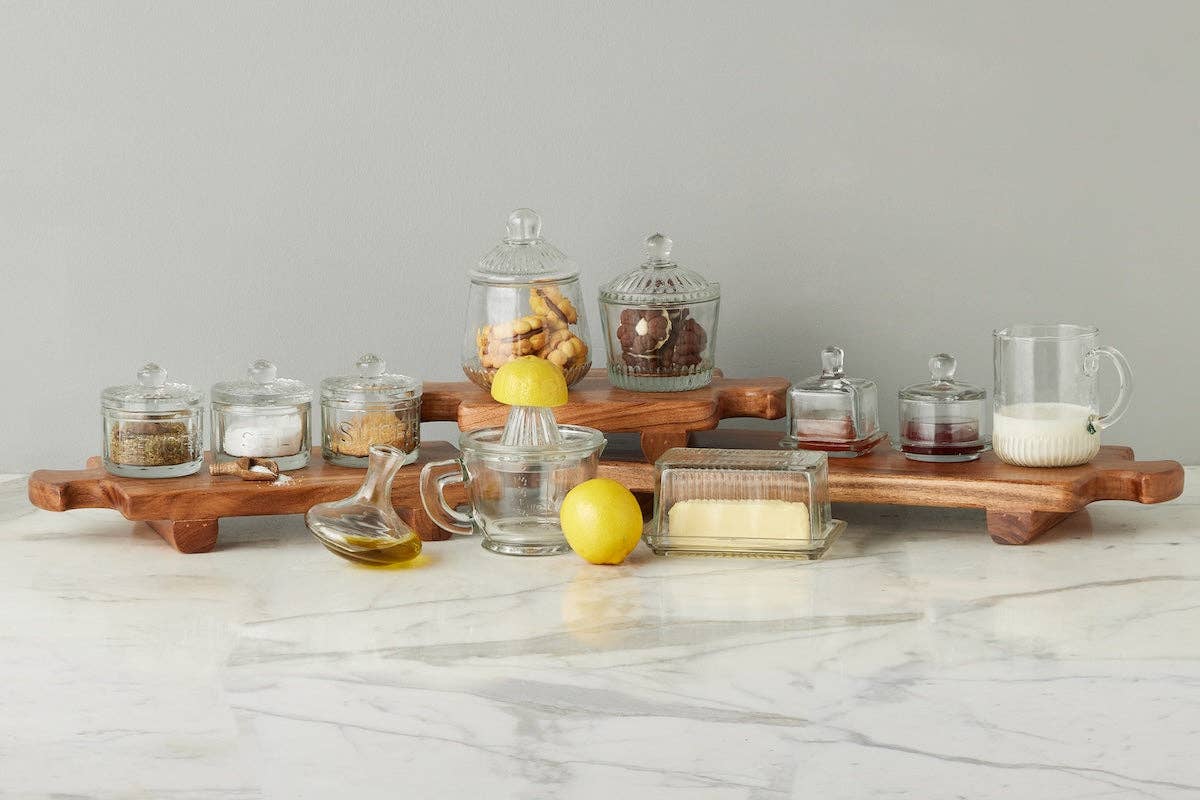 Bistro Glass Biscuit Jar