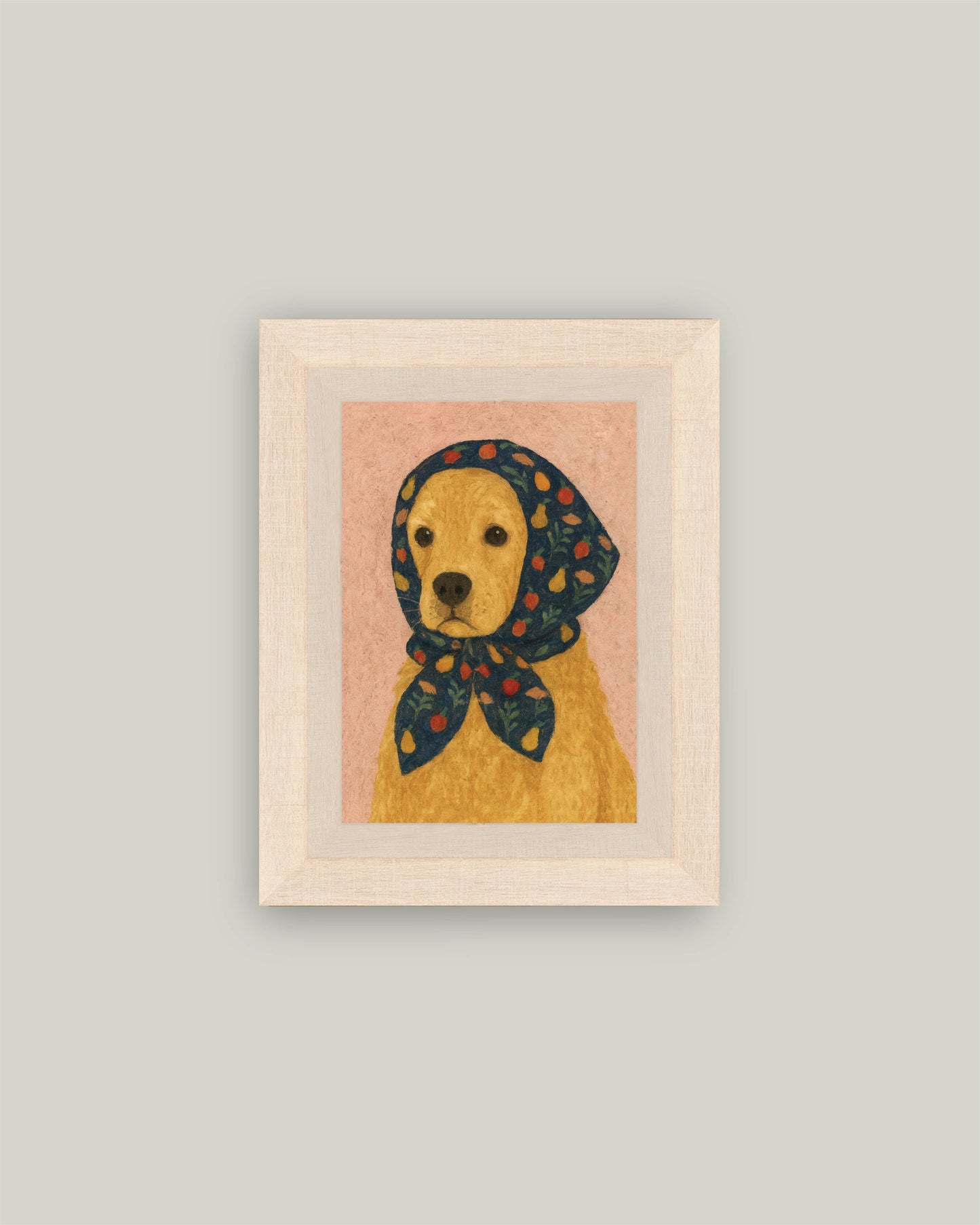 Golden Scarf: 4x6