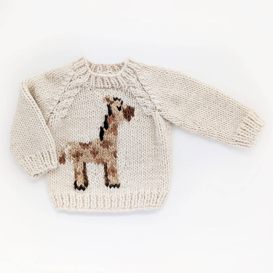 Giraffe Sweater for Baby & Toddler