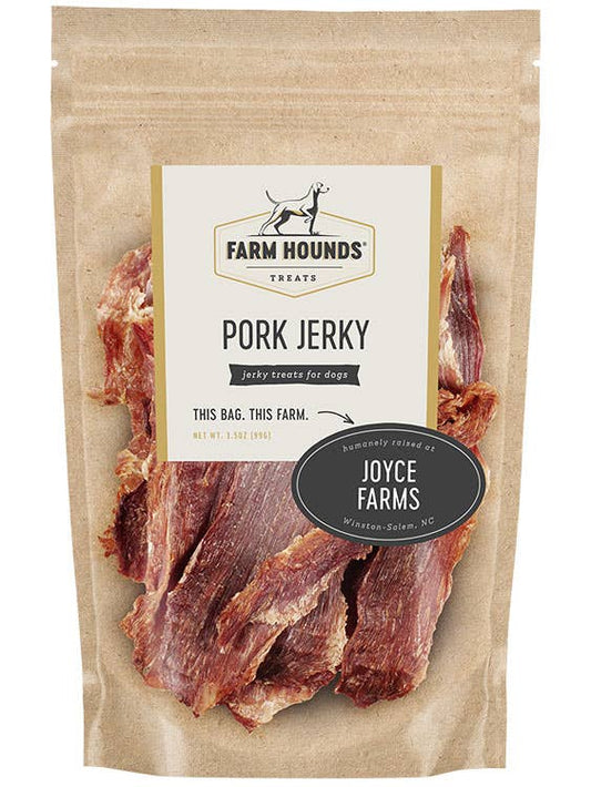 Dog Pork Jerky: 3.5oz