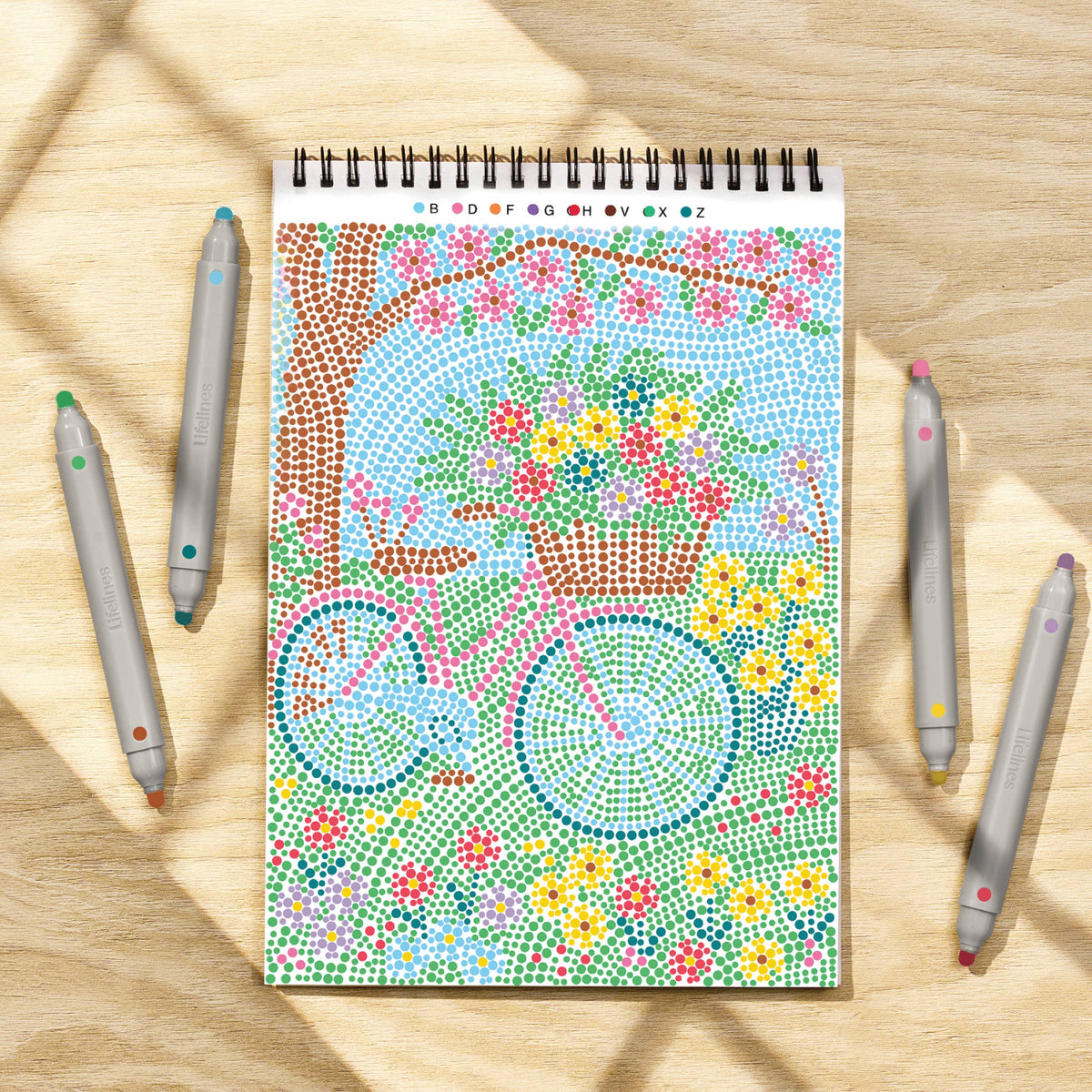 FlowArt Dot by Letter - Cozy Cottage