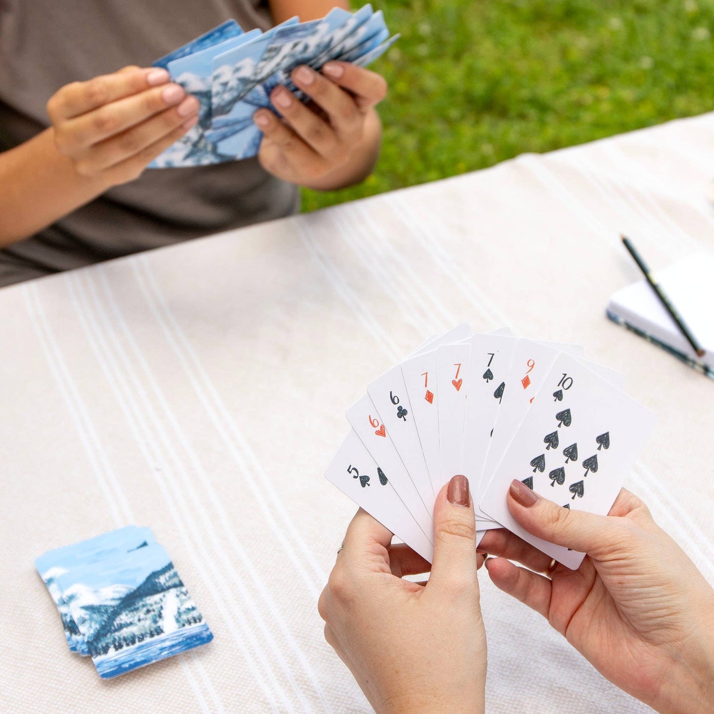 Winter Landscape Playing Card Set