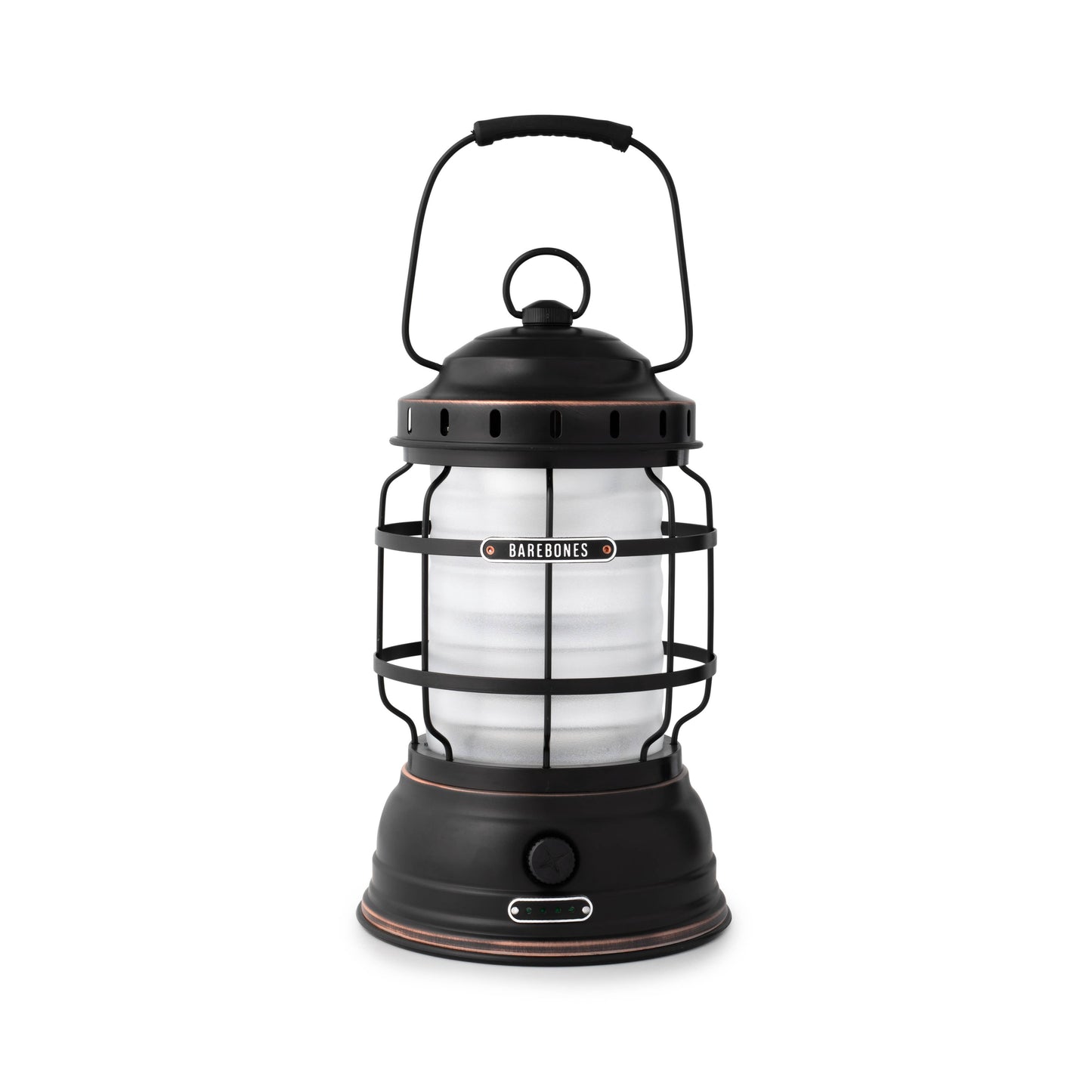 Forest Lantern - Antique Bronze: Dusty Yellow