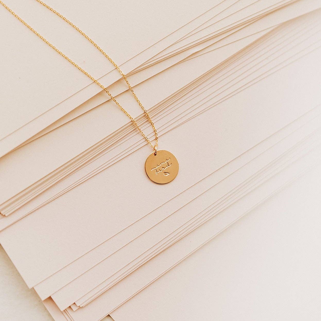 Mama Collection: Gold Filled / 16"-18" / Mama Bird