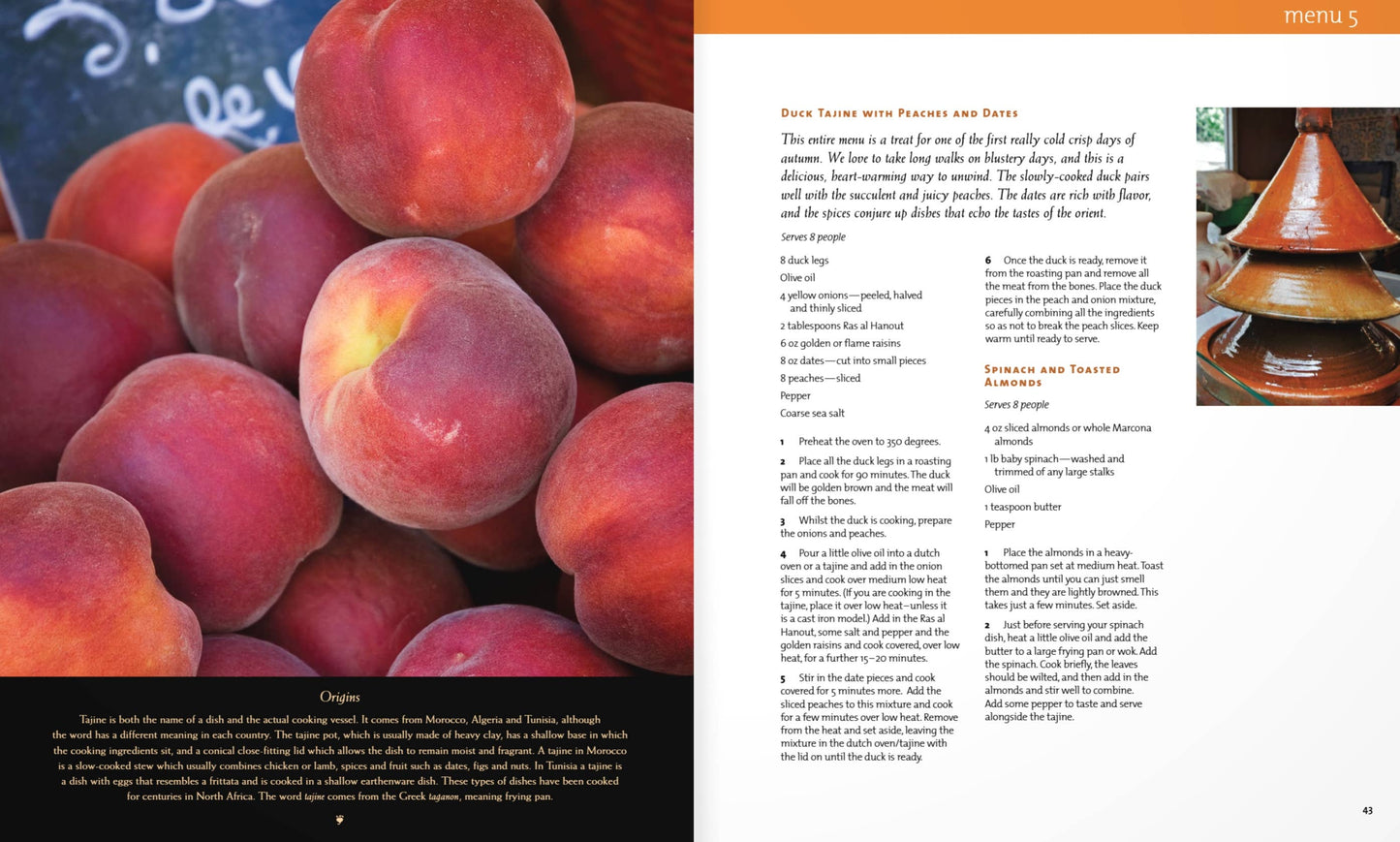 A Menu for all Seasons—Autumn Cookbook