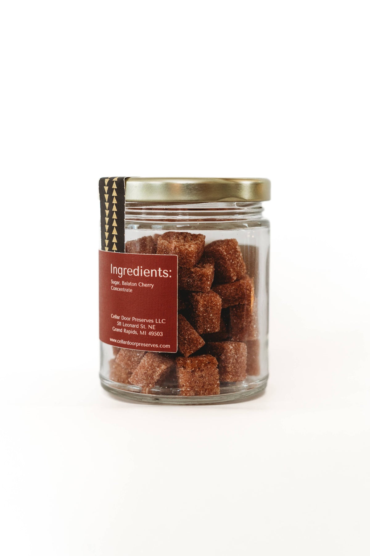 Cherry Infused Sugar Cubes : Jar 4oz