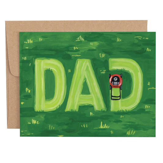 Dad Lawn Father's Day Greeting Card