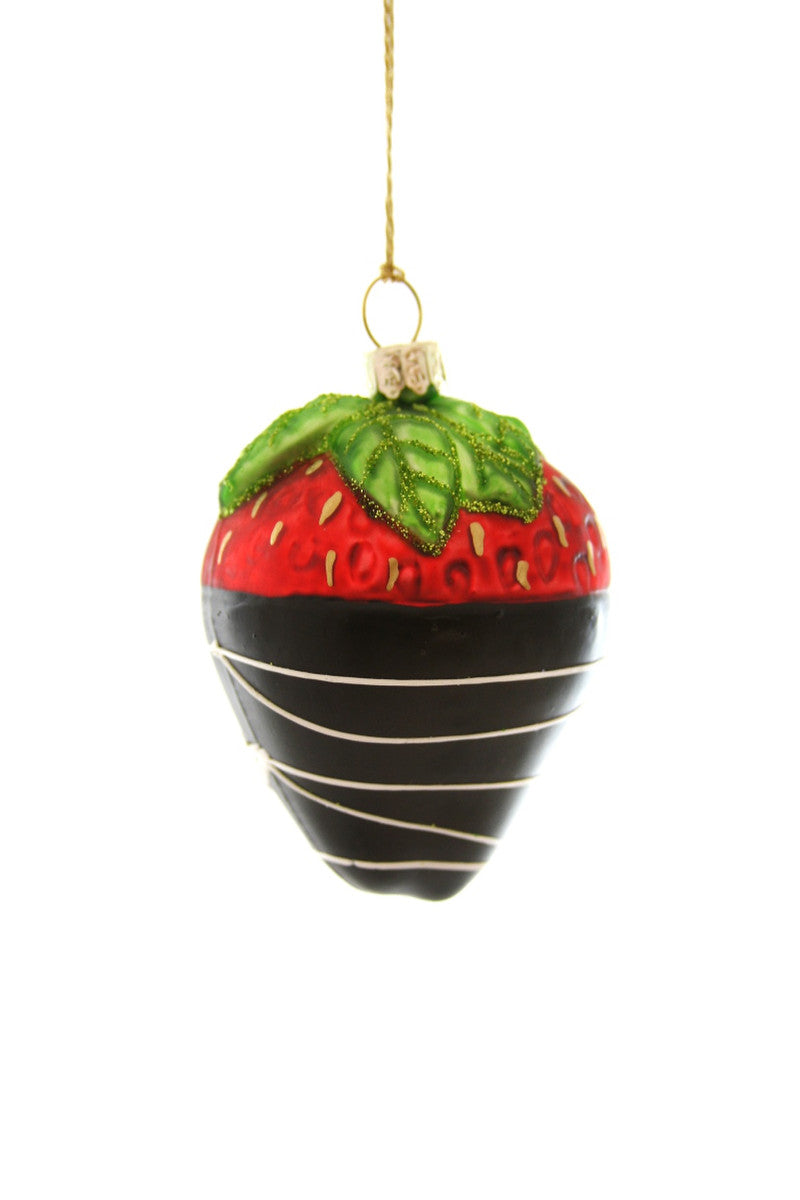 Chocolate Dipped Strawberry Ornament