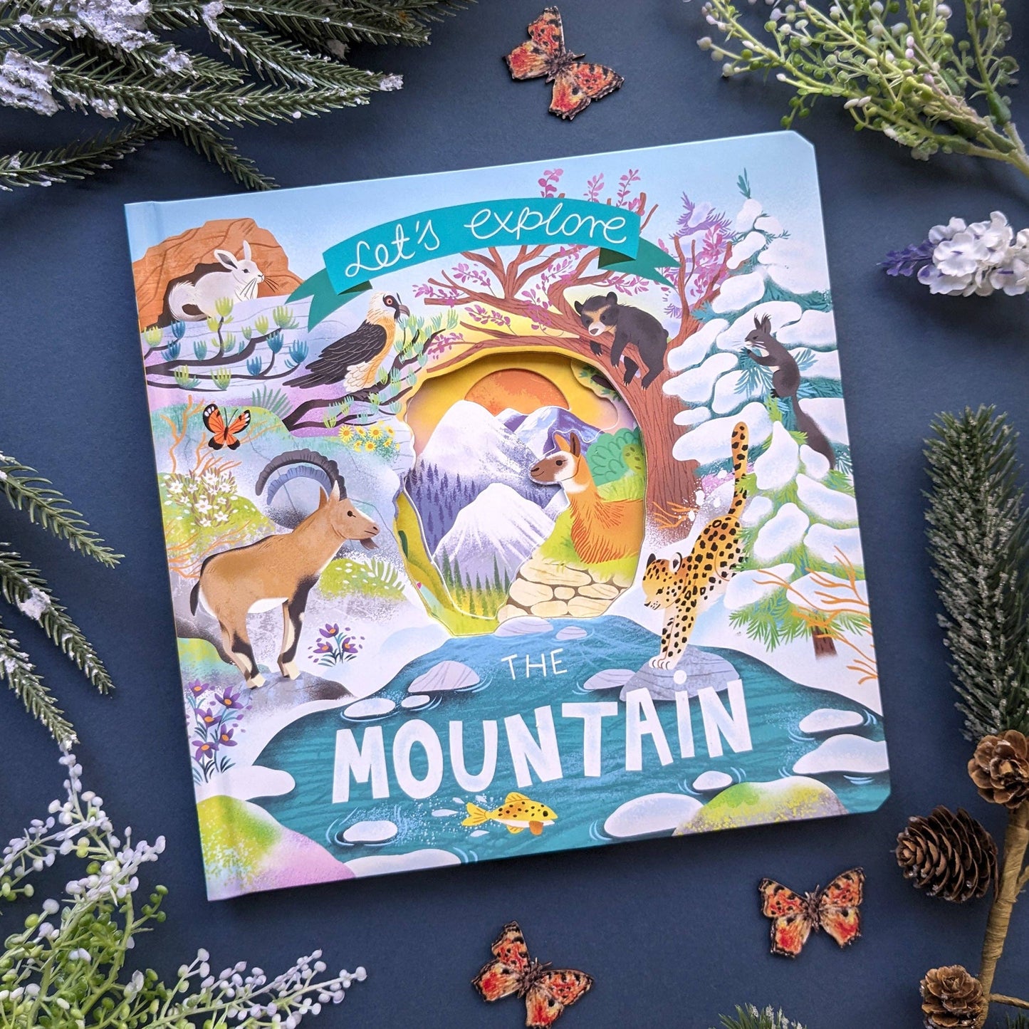 Let's Explore The Mountains - Children's Lift-The-Flap Book