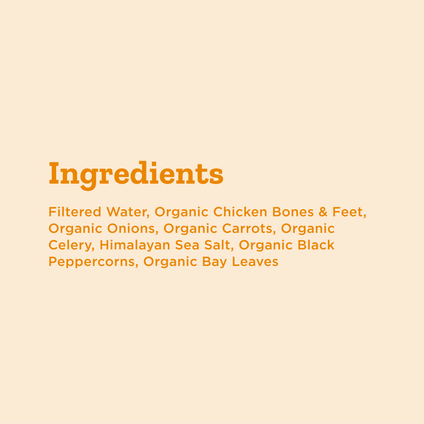 Organic Chicken Bone Broth