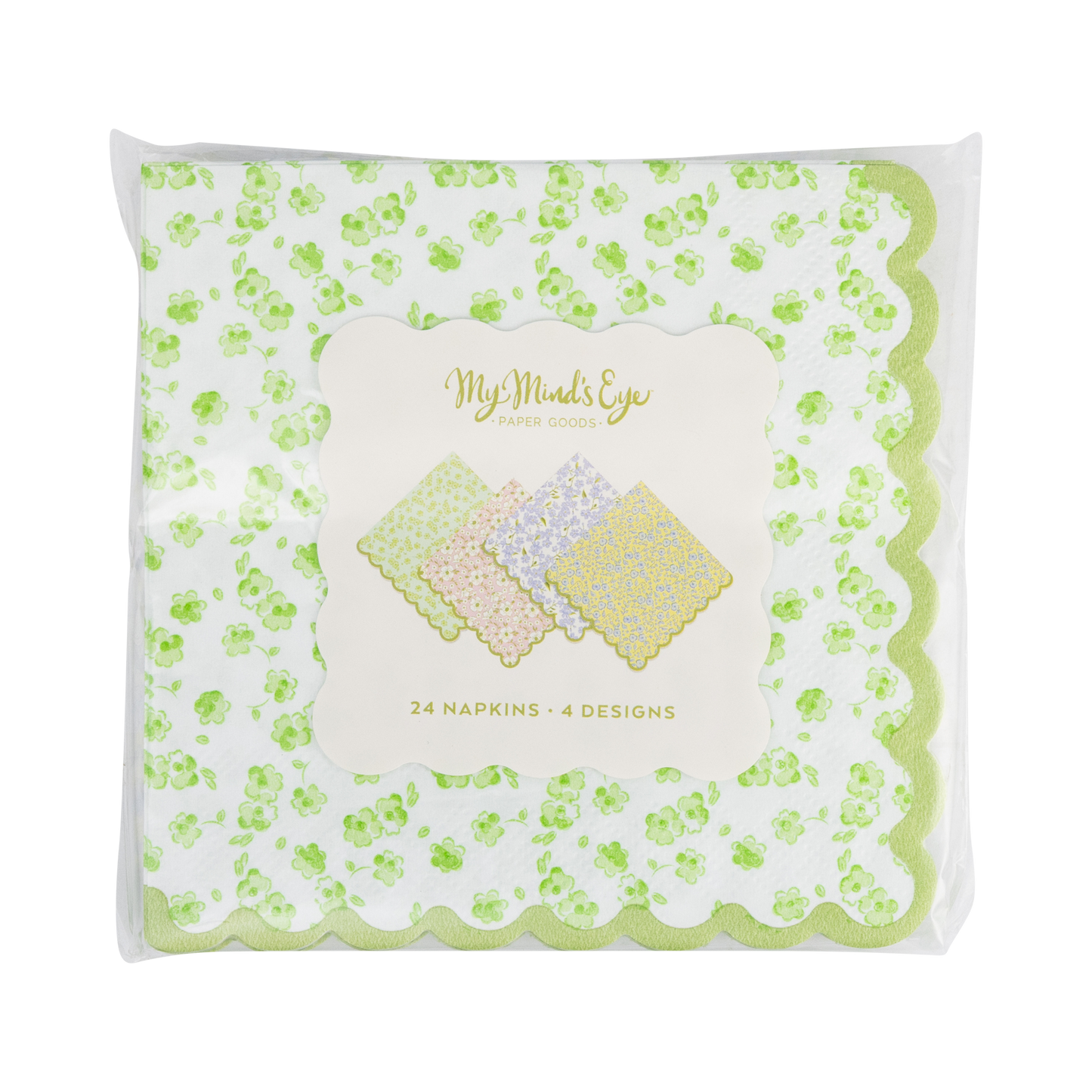 Ditsy Floral Cocktail Napkin Set (24ct)