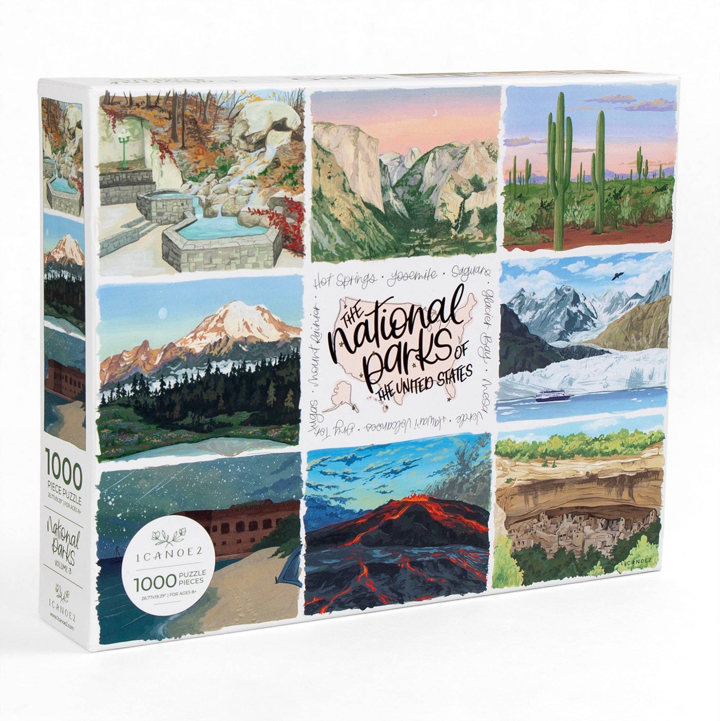National Parks | Volume 3 - 1,000 Piece Jigsaw Puzzle