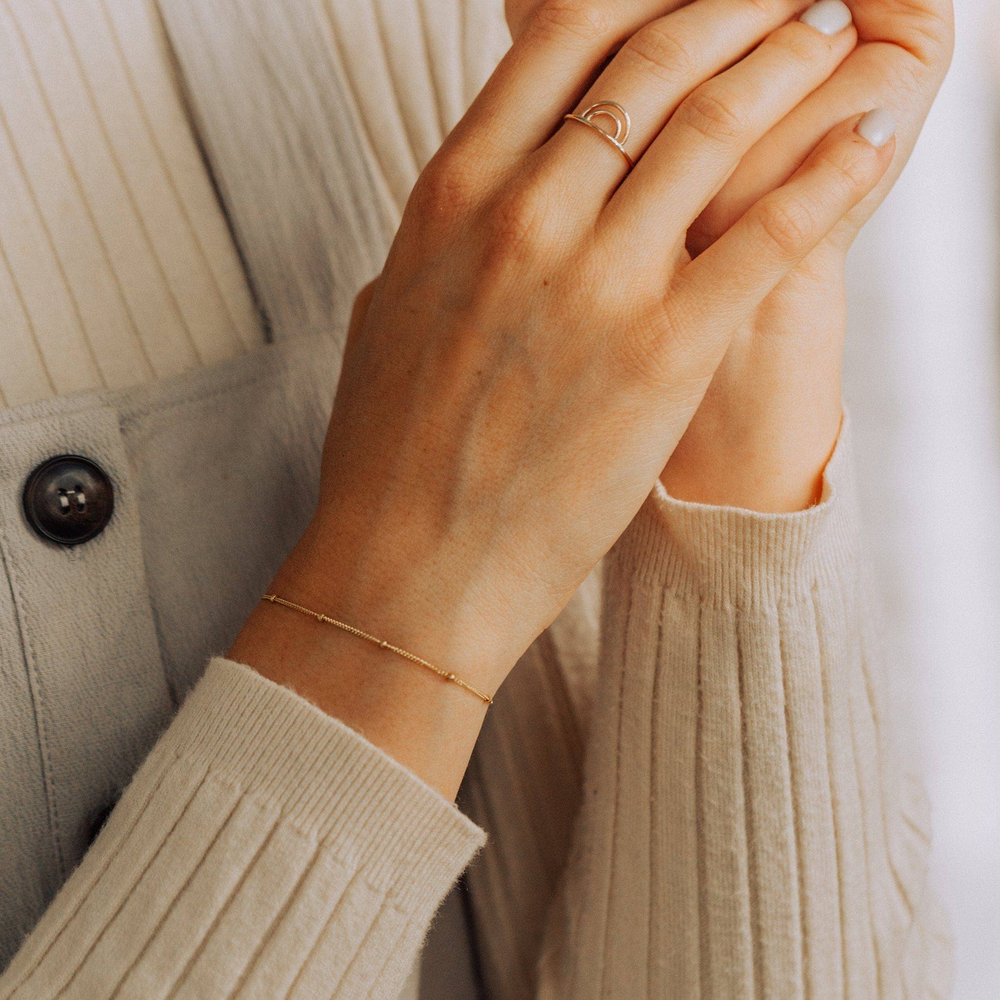 Satellite Bracelet: Gold Filled