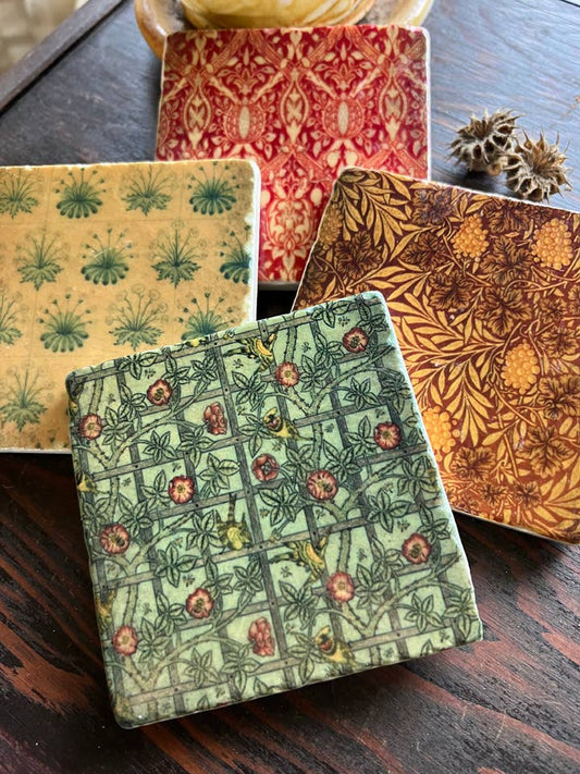 Rich Tapestry stone coasters