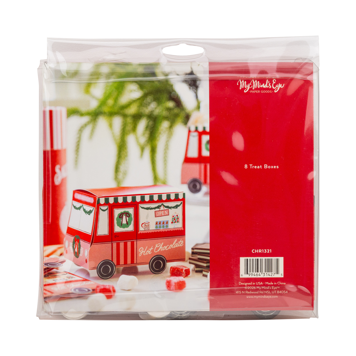 Cocoa Truck Treat Boxes