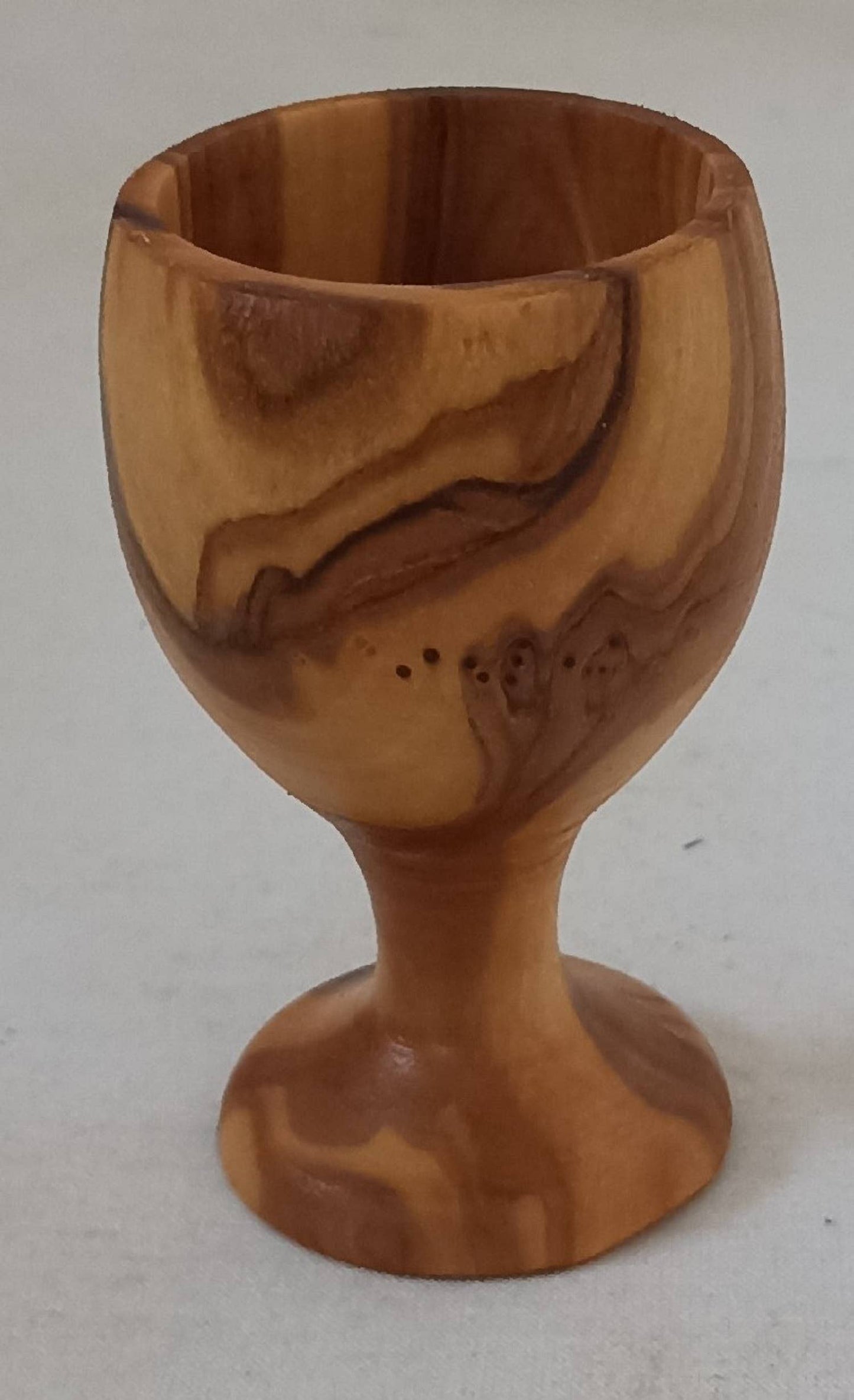 Egg Cup 7 cm Olive Wood Natural: Natural / Wood