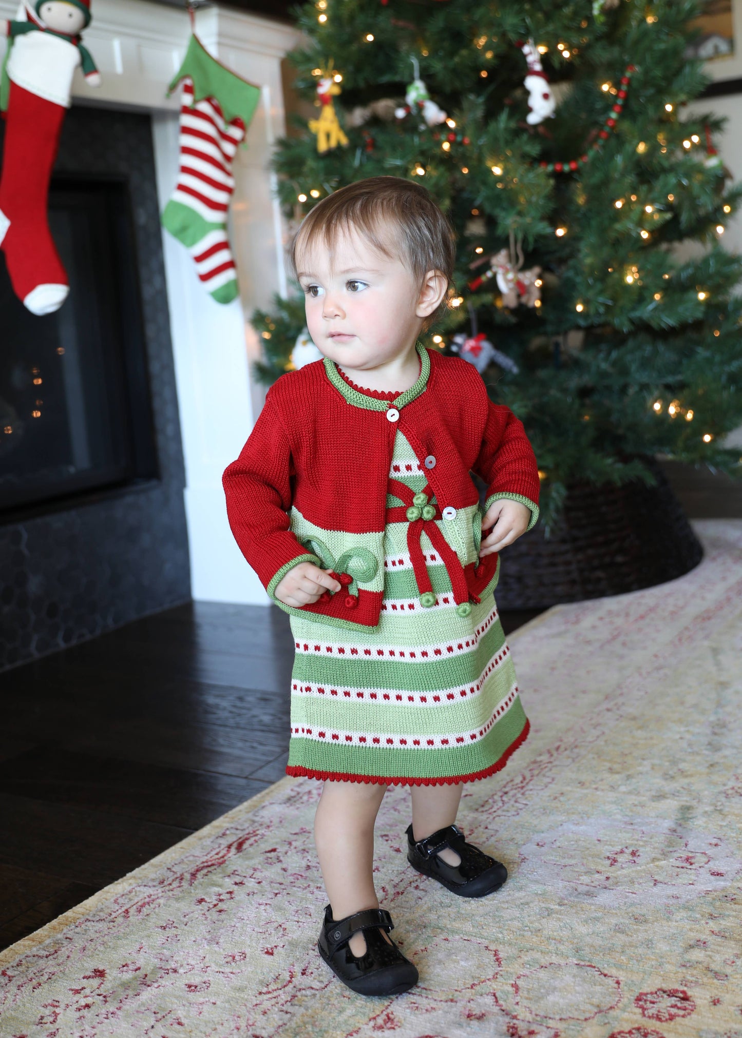 Bow Cardigan: 12M