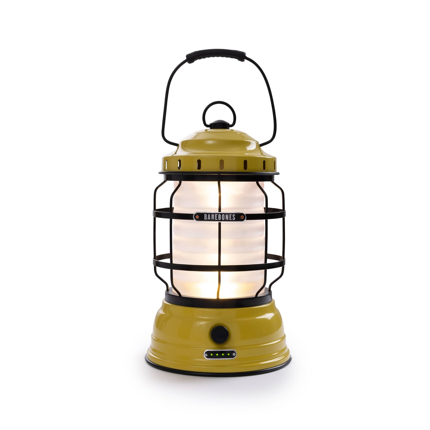 Forest Lantern - Antique Bronze: Dusty Yellow