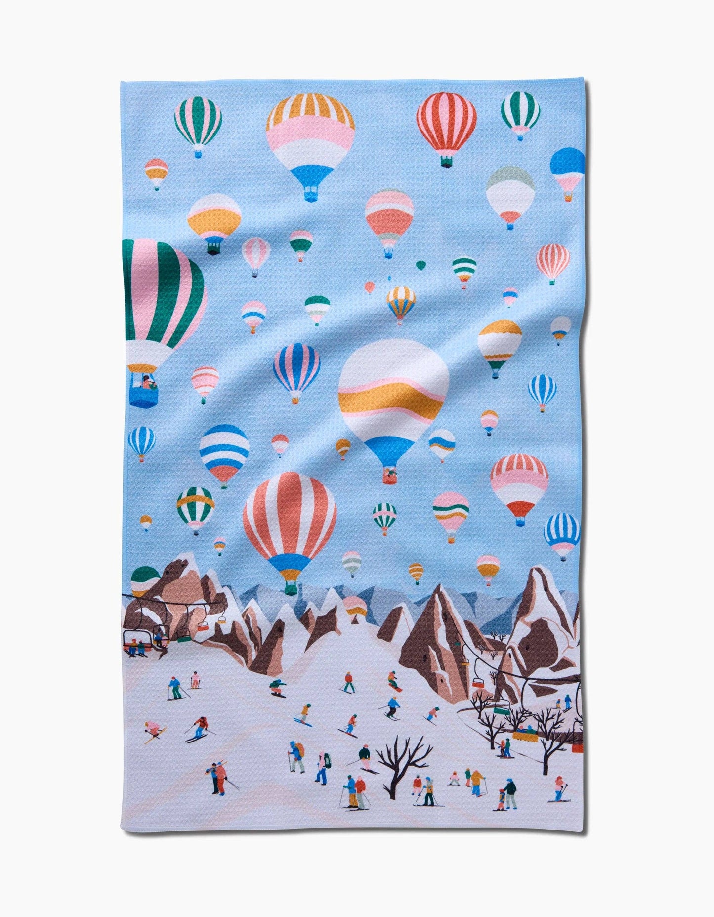 Hot Air Balloons Tea Towel