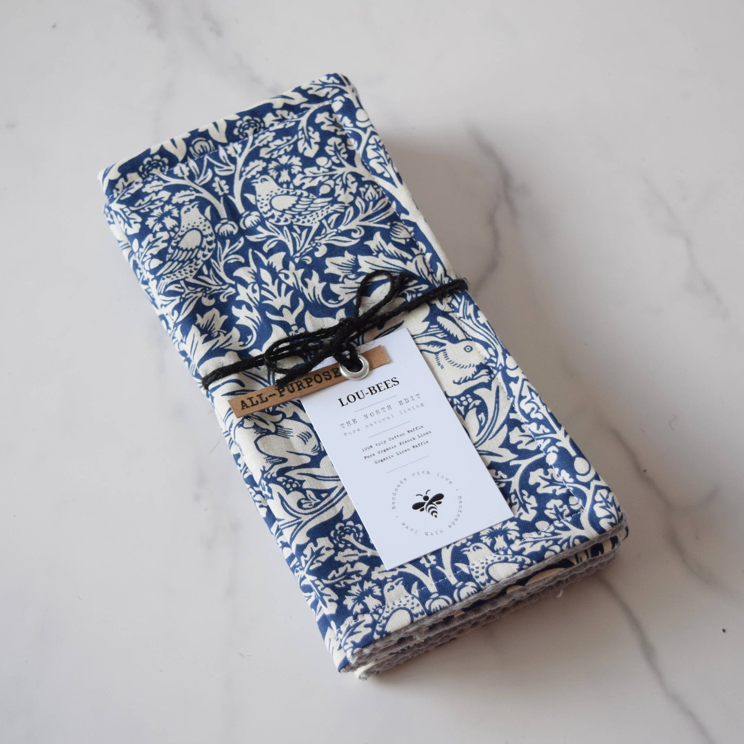 Dish Cloths, Eco Friendly, Reusable William Morris cloths: Brother Rabbit