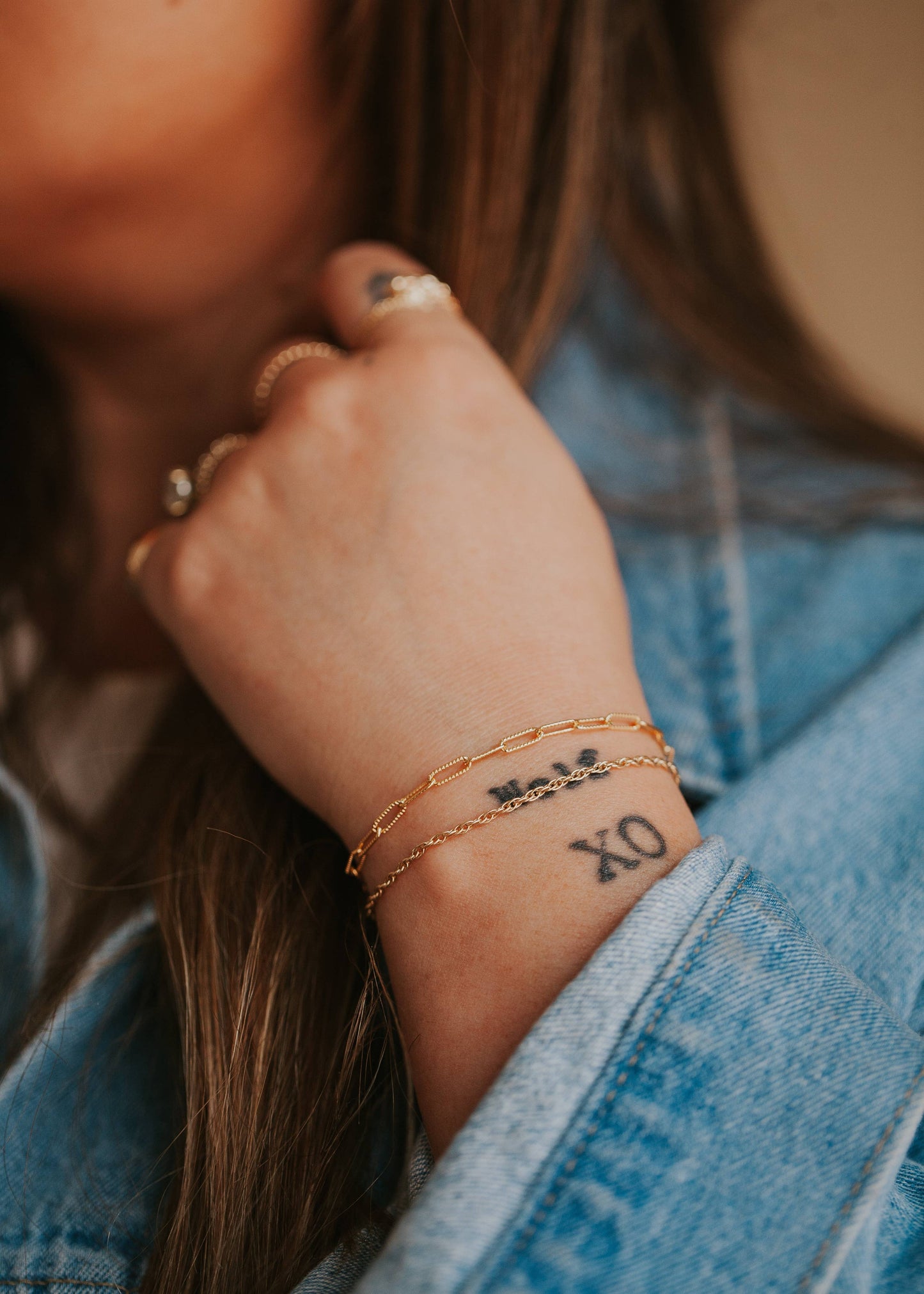 Carmen Bracelet | 14kt Gold Fill + Sterling Silver